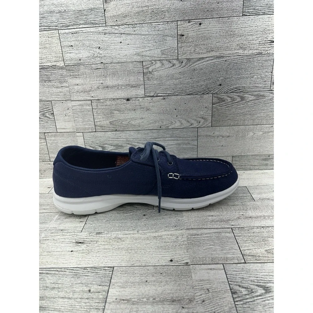 Skechers Go‎ Step Blue Comfort Boat Shoes 14420 Women Size 10